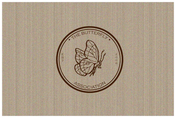 animal shelter logo - butterfly logo
