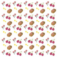 cute seamless pattern design