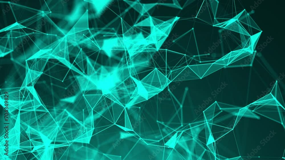 Poster abstract triangles technology backdrop. computer generated 3d render