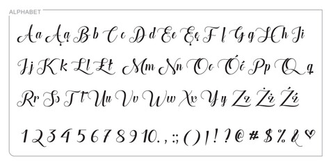 Alphabet Split Monogram, Split Letter Monogram, Alphabet Frame Font. Laser cut template. Initial monogram letters.