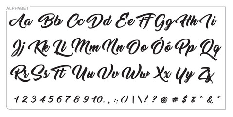 Alphabet Split Monogram, Split Letter Monogram, Alphabet Frame Font. Laser cut template. Initial monogram letters.