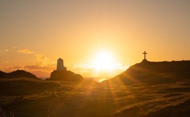 Llandwyn Island on Anglesey North Wales