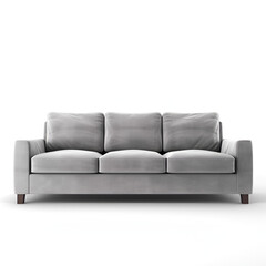 sofa isolated on white background, generative ai