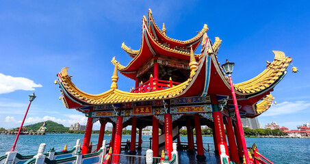 Fototapeta premium Scenery of Wuliting in Kaohsiung City