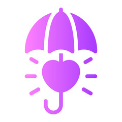 health insurance gradient icon