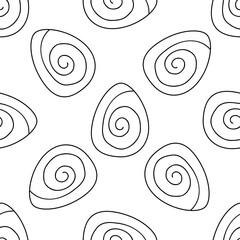 easter egg pattern hunting spring pattern textile