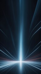 Abstract glowing line background - obrazy, fototapety, plakaty