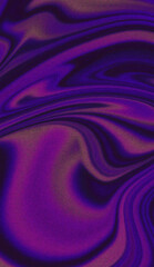 Abstract gradient blurred pattern colorful with grain noise effect background. Fluid website design. Background aesthetic. Vintage psychedelic backdrop. Purple, black, pink.