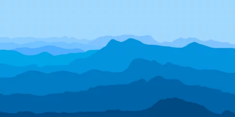  illustration design of mountain views in the morning © Agus