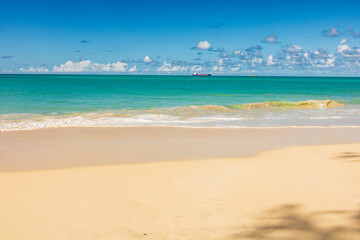 Fototapeta na wymiar Caribbean beach - Antigua Islan