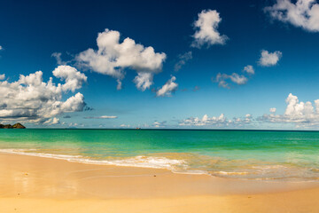 Fototapeta na wymiar Caribbean beach - Antigua Islan