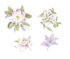 Floral realystic motivation poster in square, blooming beauty, fashion t-shirt design, flowers, colorfull peony message Spring in me, wedding card