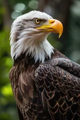 Foto op Plexiglas The Bald Eagle, Haliaeetus leucocephalus. portrait © Landscape Planet