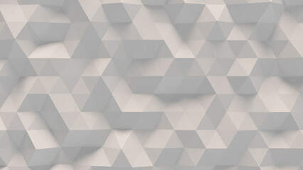 Abstract low poly surface background. Polygonal plane