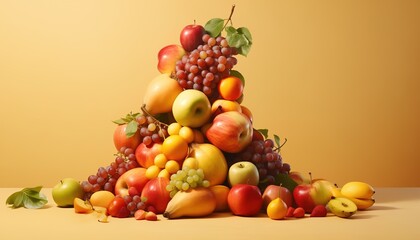 Naklejka na ściany i meble various fruits