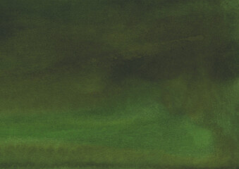 紙の質感のある渋い緑色の水彩の背景素材