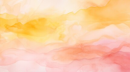 Fototapeta na wymiar Abstract textured background in shade of apricot, pastel pink, orange, yellow. Modern background