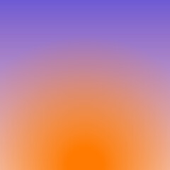 Naklejka premium Purple gradient background with orange gradients, blends subtle shading and textures into an intriguing visual effect, business, wallpaper, background, generative ai 