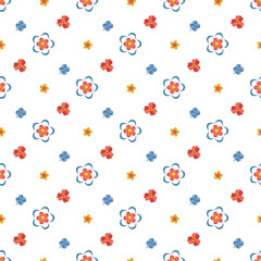 Free vector Japanese seamless vector vintage pattern