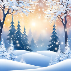 Greeting festive card