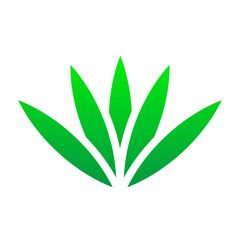 green grass icon