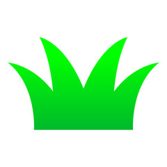 green grass icon