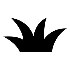 grass silhouettes icon