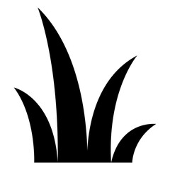 grass silhouettes icon