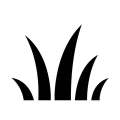 grass silhouettes icon