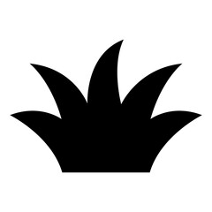 grass silhouettes icon