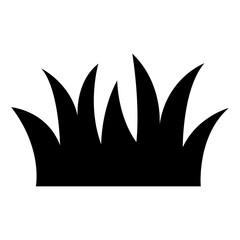 grass silhouettes icon