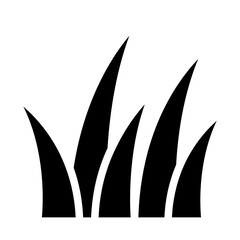 grass silhouettes icon
