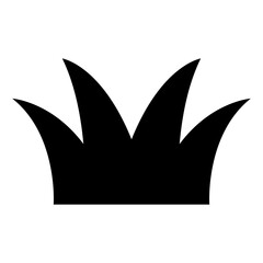grass silhouettes icon