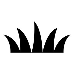 grass silhouettes icon