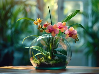 Orchid Terrarium Oasis