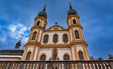 Fototapeta na wymiar Wallfahrtskirche Käppele in Würzburg