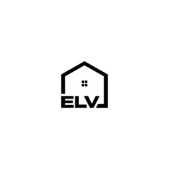 ELV logo. E L V design. White ELV letter. ELV, E L V letter logo design. Initial letter ELV letter logo set, linked circle uppercase monogram logo. E L V letter logo vector design.