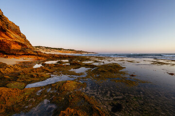Fototapeta na wymiar Number 16 Beach in Rye Australia