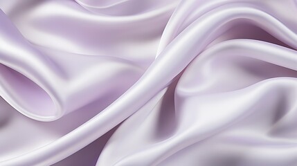 Obraz premium Light pale tender lila white silk satin, copy space, 16:9