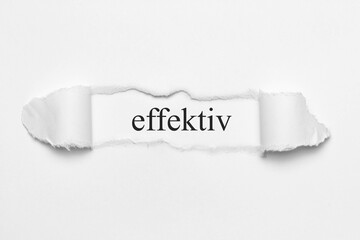 effektiv	
