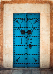 Door of Sidi Bou Said. La Gulett, Tunisia