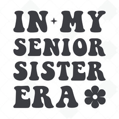 Senior Class Of 2024 Vector, T-shirt Design.