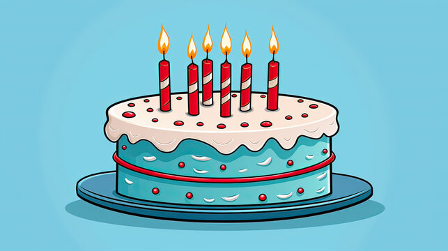 How To Draw A Birthday Cake (Step By Step Tutorial) - Bujo Babe-saigonsouth.com.vn