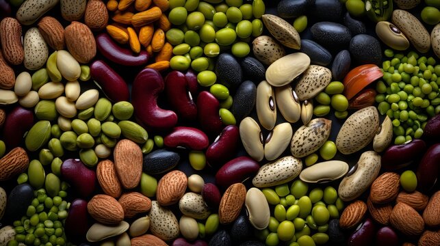 Super Close Examination of Red Kidney Beans