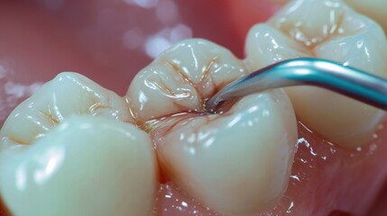 Root Canal Treatment: Dental Procedure
 - obrazy, fototapety, plakaty
