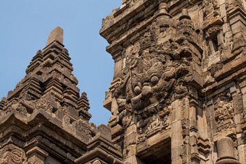 Candi Prambanan temple near Yogyakarta on Java island, Indonesia