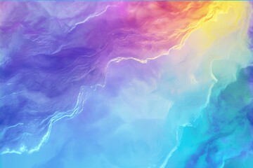 Fototapeta na wymiar iridescent opalescent rainbow-chrome-holographic clouds. abstract colorful cloud wallpaper
