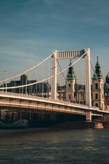 The Elisabeth Bridge in Budapest.