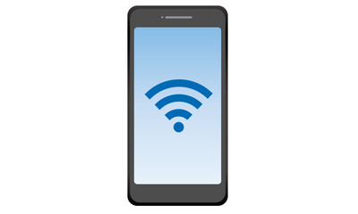 スマートフォン　Wi-Fi　アイコン