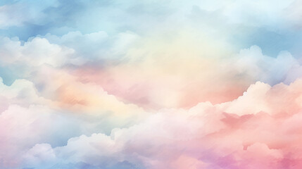 Fototapeta na wymiar cloud or cotton candy style soft background texture